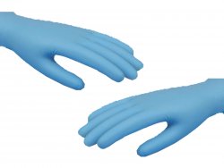 Einmalhandschuhe Nitril blau