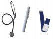 Stethoskop, Diagnostiklampe & Stauschlauch im Set